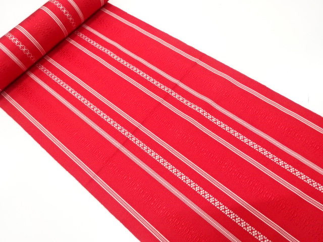 JAPANESE KIMONO / ANTIQUE BOLT FOR HASSUN OBI / HAKATA